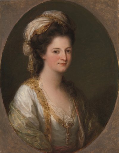 Portrait of a Woman, Traditionally Identified as Lady Hervey by Angelica Kauffmann